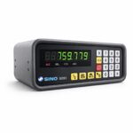 1 Achsen-Positionsanzeige SINO SDS3 digitale Positionsanzeige mit LED-Display und Folientastatur, 1-Achsen-DRO für Fräsmaschine, Drehmaschine oder Bohrmaschine Säge Abkanten messen