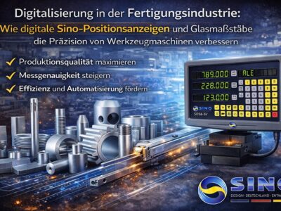 SINO positionsanzueigen für drehmaschinen und fräsmaschinen