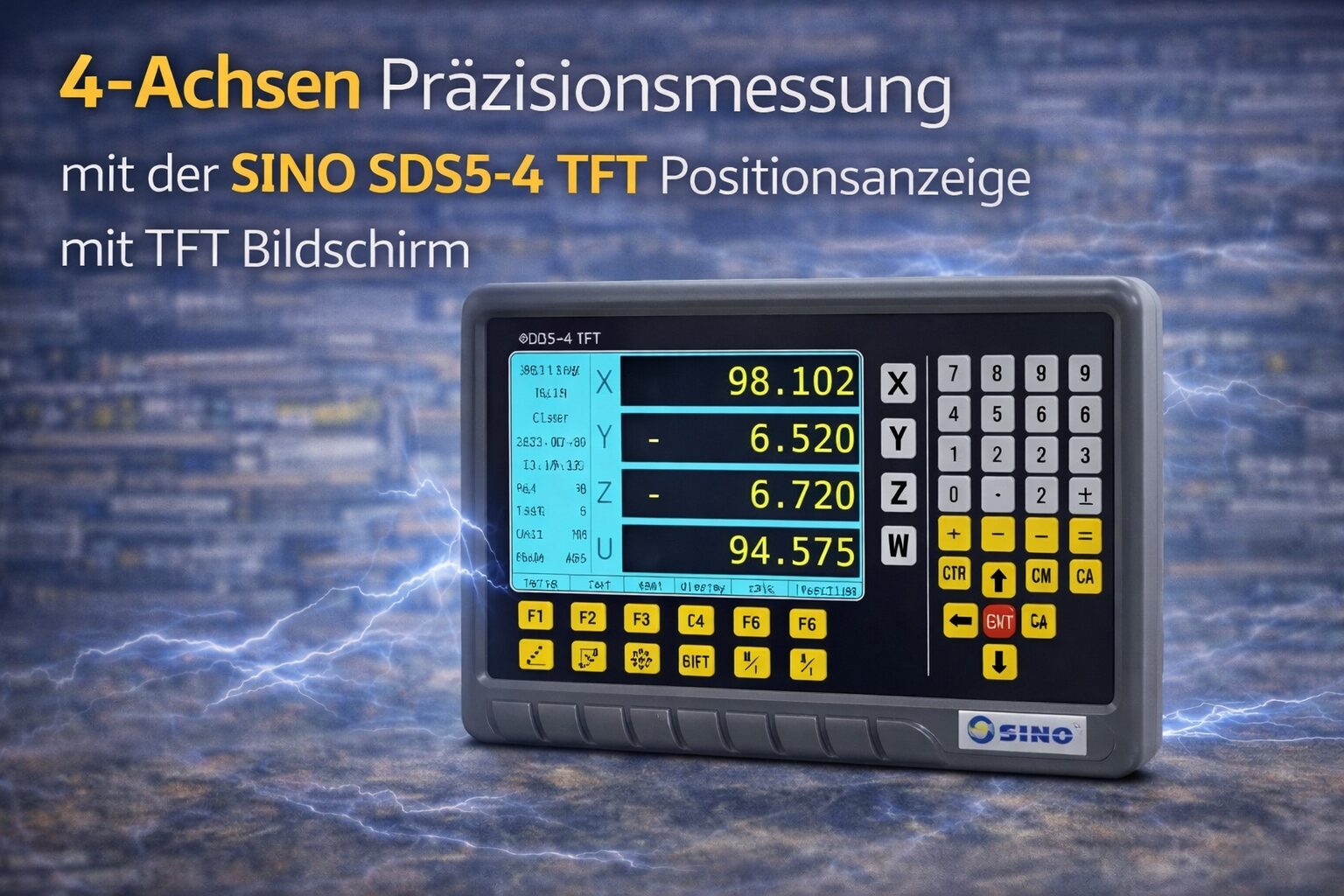 sino-SDS5-4-V-TFT-Positionsanzeige-mit-Bildschirm