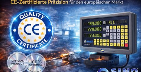 SINO Positionsanzeigen & Glasmaßstäbe mit CE Kennzeichnung und Zertifikat