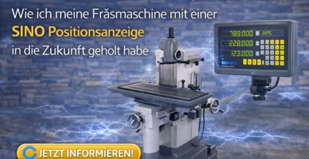 Nachrüsten einer DECKEL FP-1, FP-2 & FP-3: Wie ich meine Fräsmaschine mit einer SINO Positionsanzeige in die Zukunft geholt habe