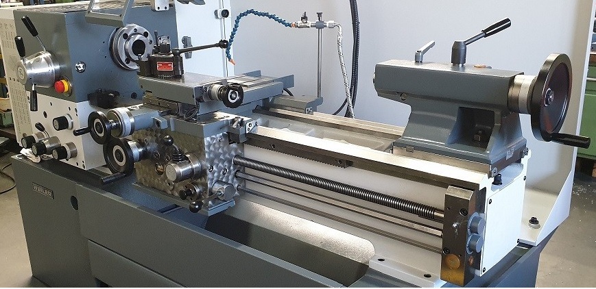 sino positionsanzeiuge nachrüsten bei einer weiler drehmaschine commodore