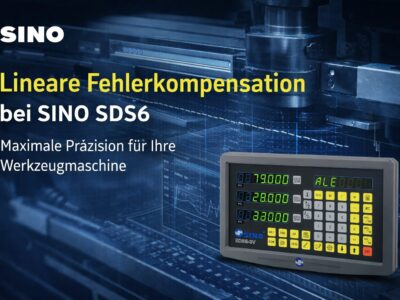 SINO SDS6 Positionsanzeige Fehlerkompensation