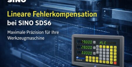 SINO SDS6 Positionsanzeige Fehlerkompensation