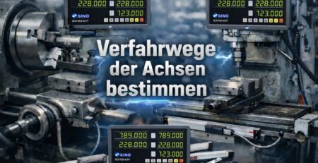 Verfahrwege sino masstäbe bestimmen